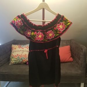 Authentic Mexican Embroidered Shirt